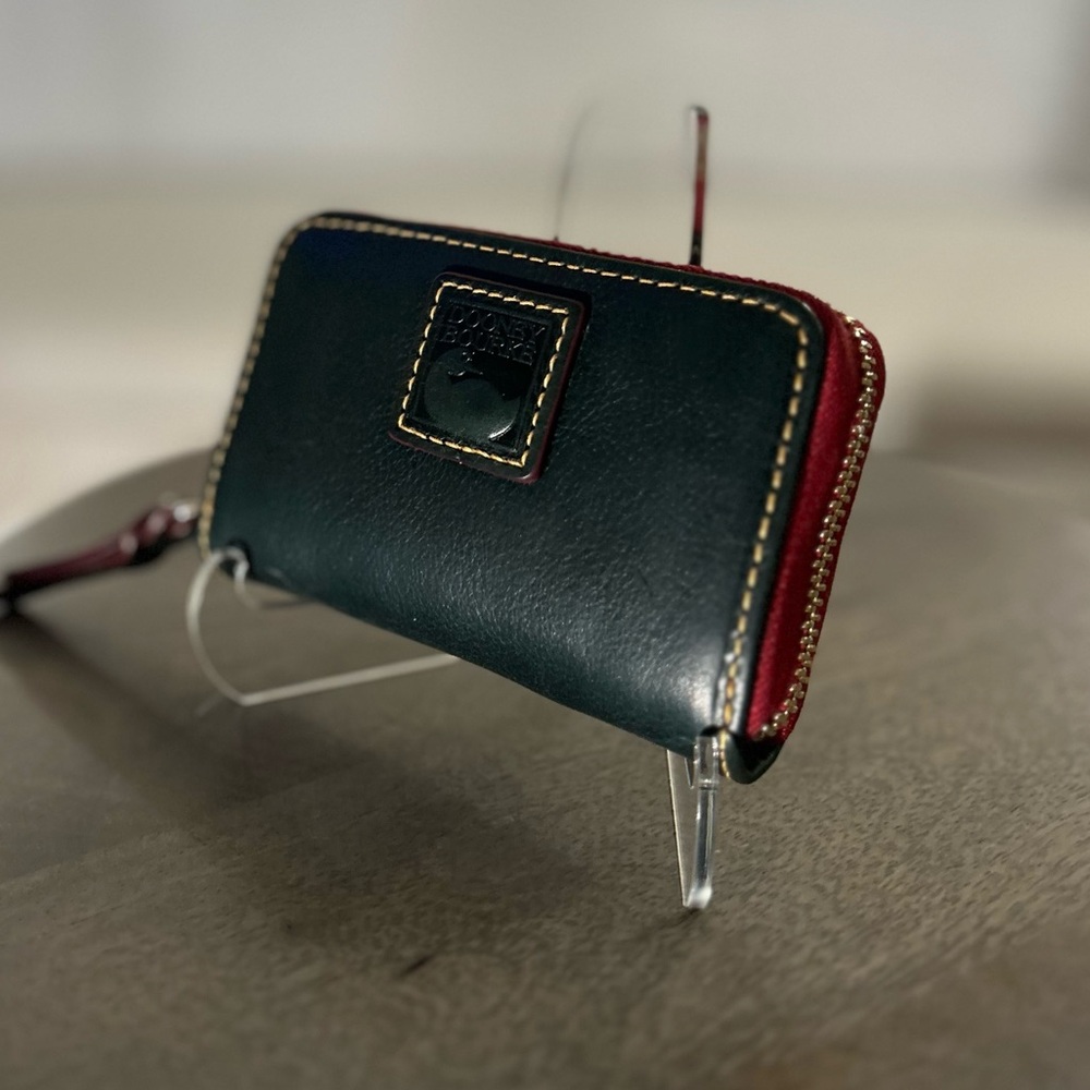 Dooney and Bourke Florentine Card Case in TEAL